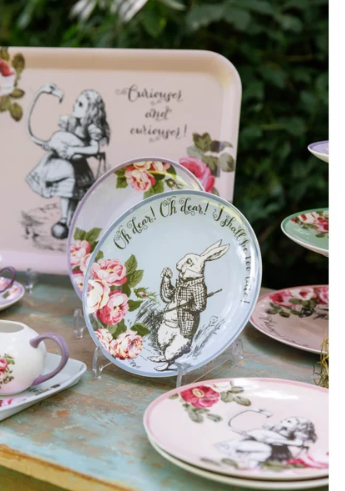 Mikasa V&a Alice 21cm Side Plate Set Of 4