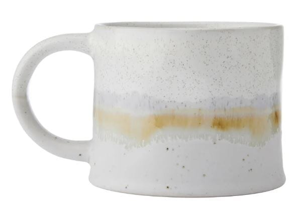 Mikasa Reactive Glaze 450ml Mug - White Mugs - Cups & Saucers The Cooks Kitchen 