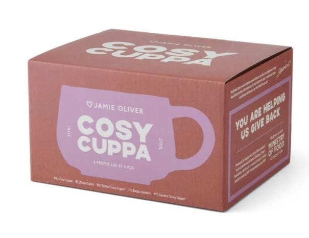 Jamie Oliver Big Love Cosy Cuppa Mug - Pink Mugs - Cups & Saucers The Cooks Kitchen 