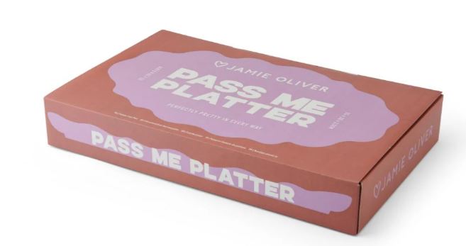 Jamie Oliver Big Love Pass Me Platter 35x20cm - Pink