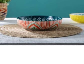 Mikasa Coupe Pasta Dinner Bowl 21cm - Mixed Folk Bowls The Cooks Kitchen 