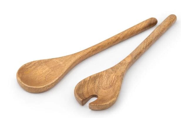 Jamie Oliver Big Love Wooden Serving Set Salad Servers The Cooks Kitchen 