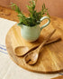 Jamie Oliver Big Love Wooden Serving Set Salad Servers The Cooks Kitchen 