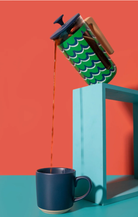La Cafetière Pisa Cafetière 8 Cup / 1l (cyan Tides)