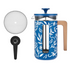 La Cafetière Pisa Cafetière 8 Cup / 1l (blu Fiorato)