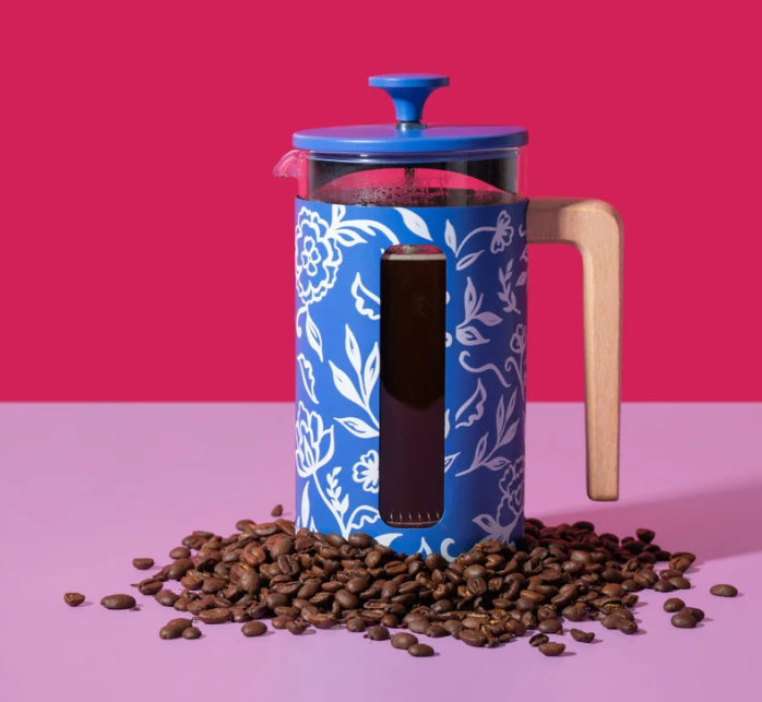 La Cafetière Pisa Cafetière 8 Cup / 1l (blu Fiorato)