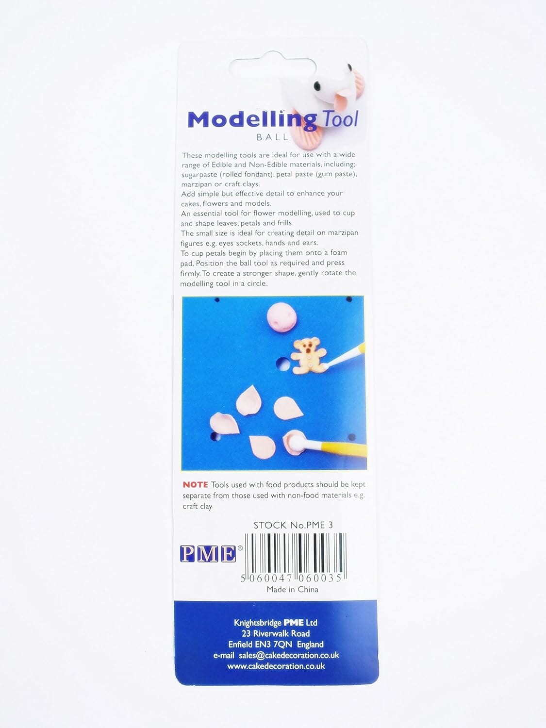 Pme Modelling Tool - Ball Fondant Tools The Cooks Kitchen 