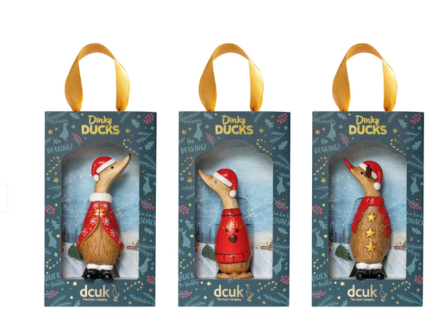 Dinky Ducks Traditional Christmas 3 Asstd