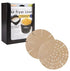 Toasta Bags Reusable Round Air Fryer Liners Dual Pack Set Of 2 - Gold