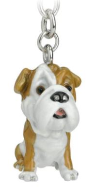 Bull Dog, Key Ring/bag Charm