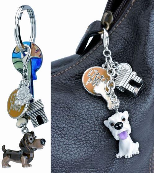 Bull Dog, Key Ring/bag Charm