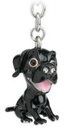Black Labrador, Key Ring/bag Charm