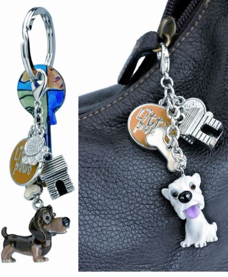 Black Labrador, Key Ring/bag Charm