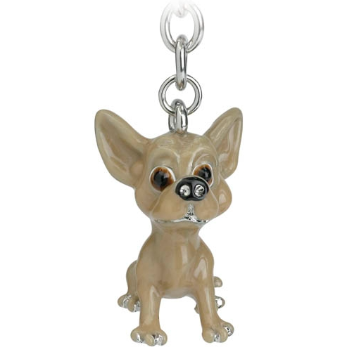 Little Paws Chihuahua, Key Ring/bag Charm