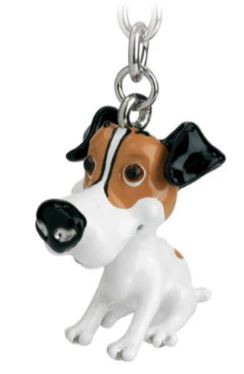 Tan Pug, Key Ring/bag Charm