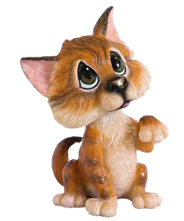 Little Paws Amber The Tabby Cat Collectable Figurine
