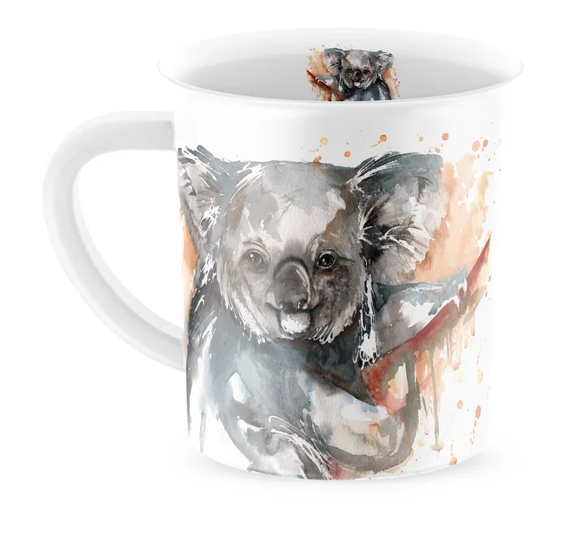 Meg Hawkins Koala Tree New Bone China Mug