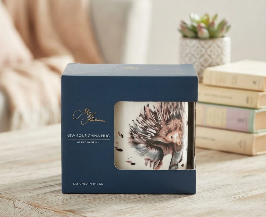 Meg Hawkins Echidna New Bone China Mug