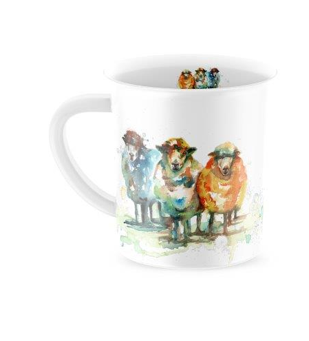 Meg Hawkins Sheep New Bone China Mug