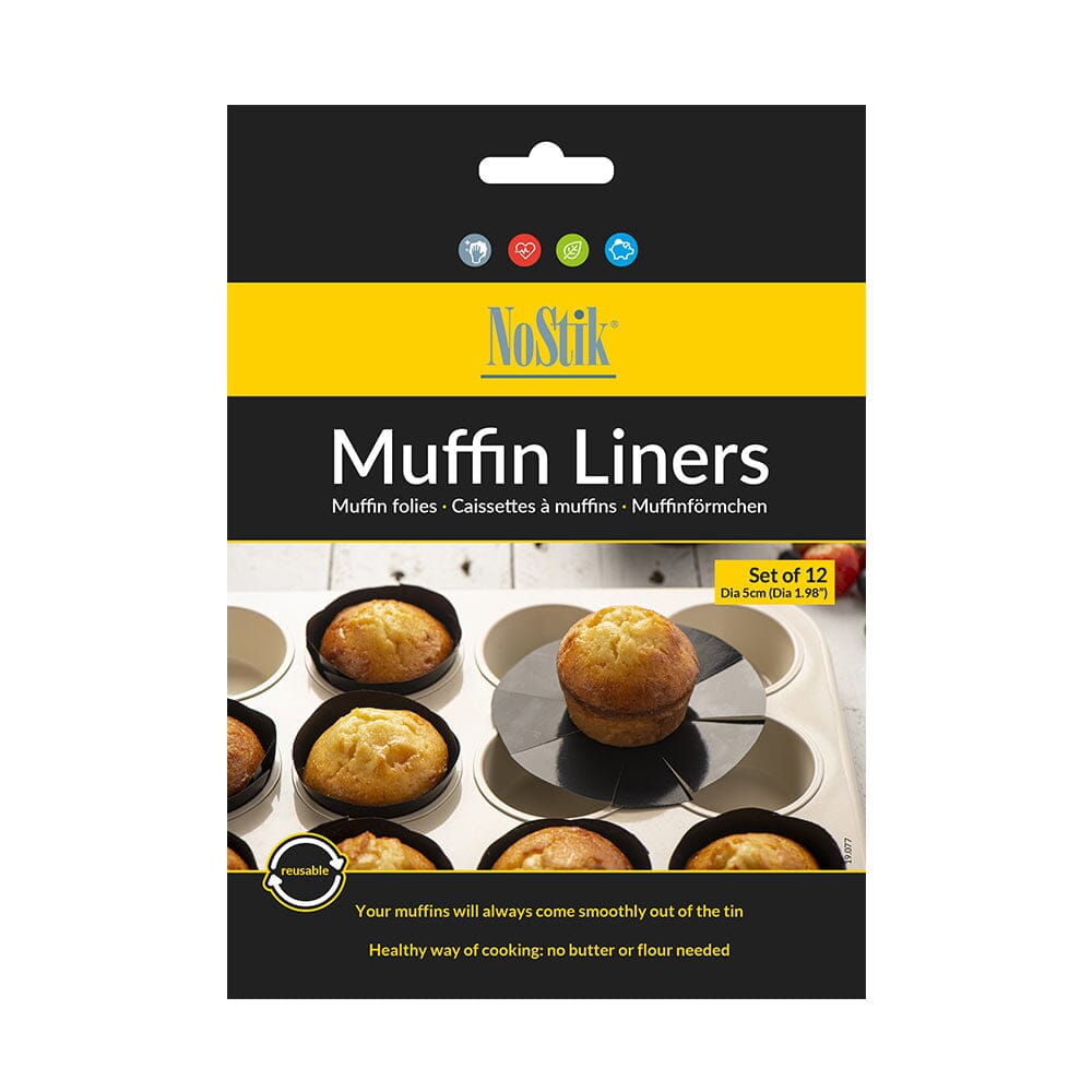 Nostik Muffin Liner Set Of 12 Bakeware Accessories The Cooks Kitchen 