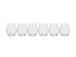 Krosno Harmony Stemless Wine Glass 400ml 6pc Glassware The Cooks Kitchen 