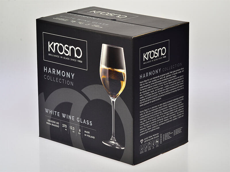 Krosno Harmony Wine Glass 370ml 6pc