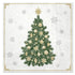 Paw Lunch Napkins 33cm Frosty Tree
