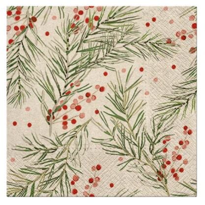 Paw Lunch Napkins 33cm Wecare Holly Napkins The Cooks Kitchen 