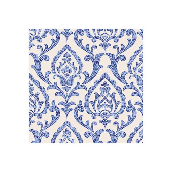 Paw Luncheon Napkins 33cm - Portuguese Tiles Table Cloths & Napkins The Cooks Kitchen 