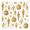 Paw Lunch Napkin - Golden Glow