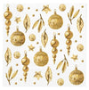 Paw Lunch Napkin - Golden Glow