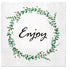 Paw Lunch Napkins 33cm Twigs Round Table Cloths & Napkins The Cooks Kitchen 