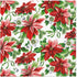 Paw Lunch Napkin - Glory Poinsettia Napkins The Cooks Kitchen 