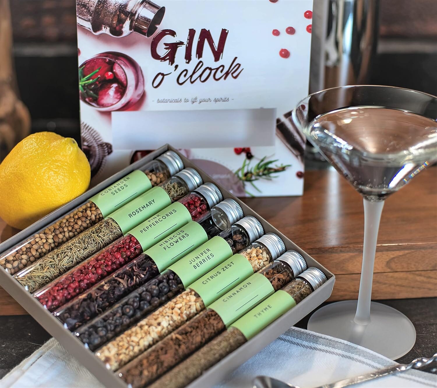 Eat.art Gin O'clock Cocktail Infusion Kit The Cooks Kitchen 