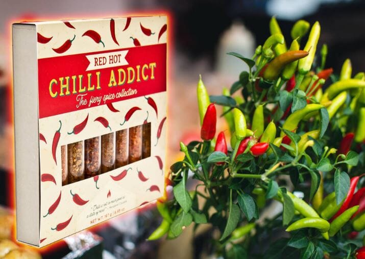 Eat.art Red Hot Chilli Addict | Gourmet Selection Of Fiery Red Hot Spice Blends | 8-pack Gift Set The Cooks Kitchen 