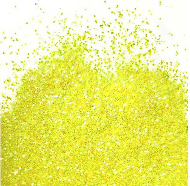Barco Non Toxic Flitter Glitter 10ml - Neon Yellow
