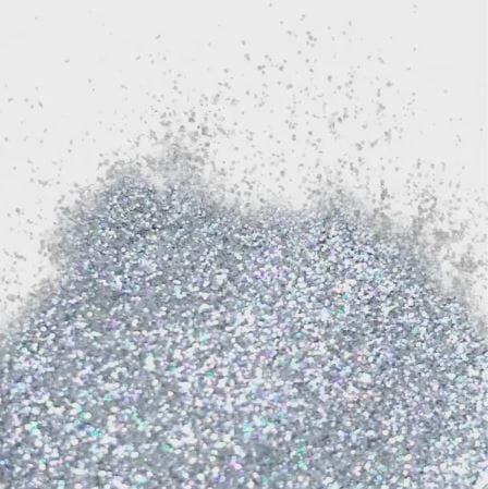 Barco Flitter Glitter - Silver Hologram Dusts and Powders The Cooks Kitchen 