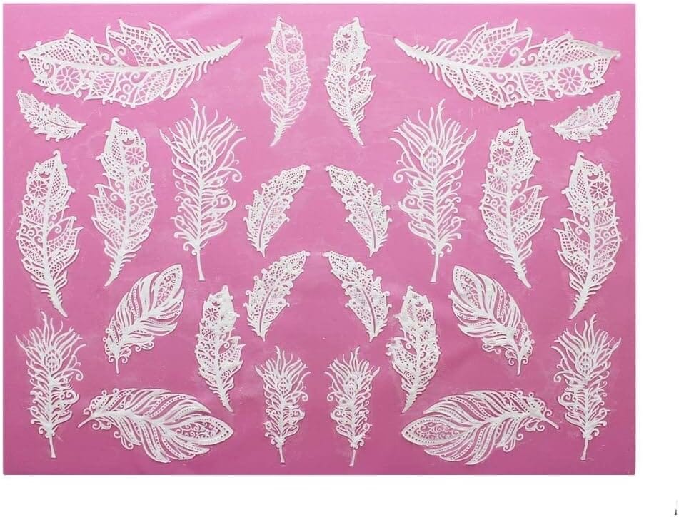 Claire Bowman Cake Lace Mat Feathers The Cooks Kitchen 