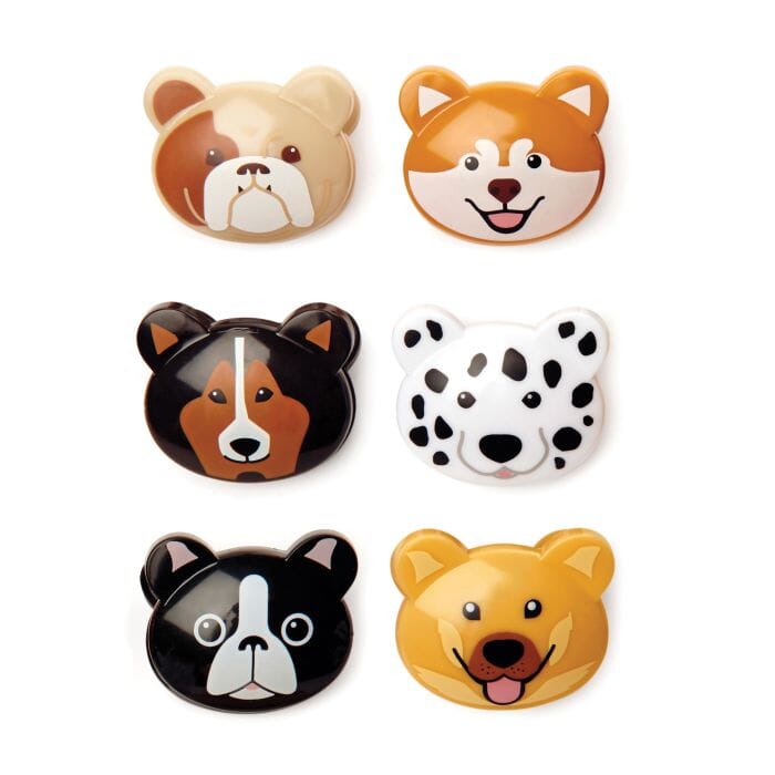 Doggie Bag Clips - Set Of 6 Kitchen Cupboard Storage The Cooks Kitchen 