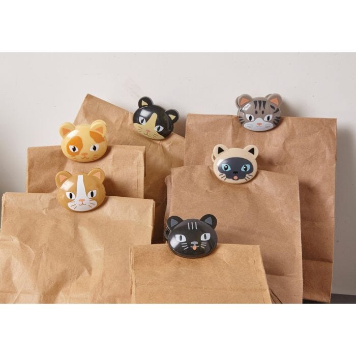 Cat Bag Clips - Set Of 6 General Storage The Cooks Kitchen 