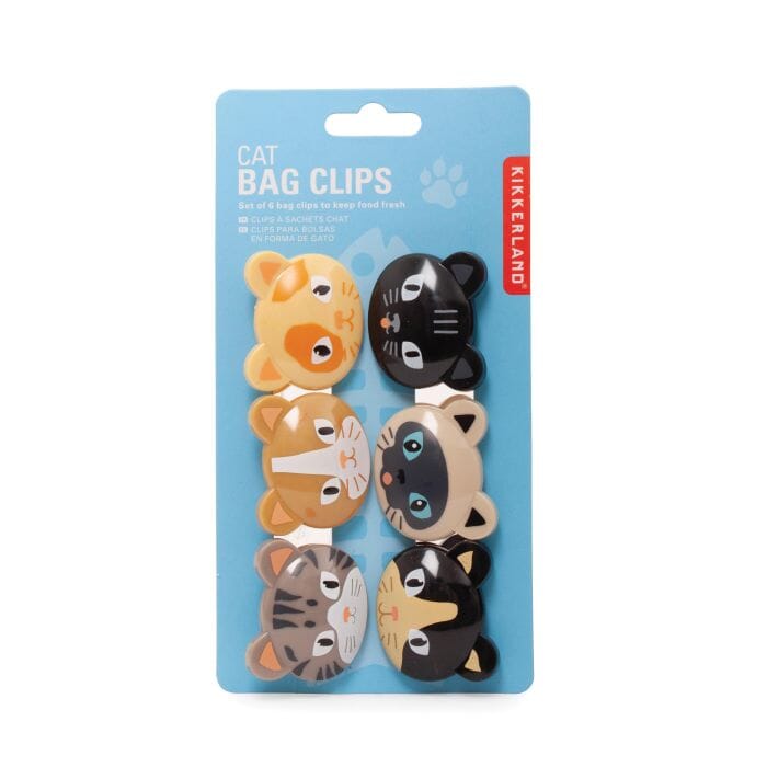 Cat Bag Clips - Set Of 6 General Storage The Cooks Kitchen 