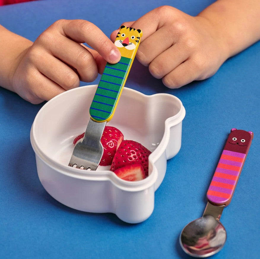 Kikkerland Munch Mates 2pc Cutlery