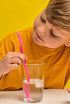 Kikkerland Wiggly Worm Colour Changing Straws Set Of 6