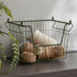 Soko & Co Stackable Black Wire Basket Large General Storage The Cooks Kitchen 