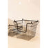 Soko & Co Stackable Black Wire Basket Large General Storage The Cooks Kitchen 