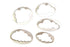 Fluffy Clouds Plastic Cutters Set - 5 Pieces