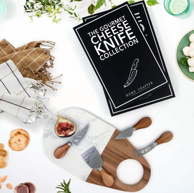 The Gourmet Cheese Knife Book Box