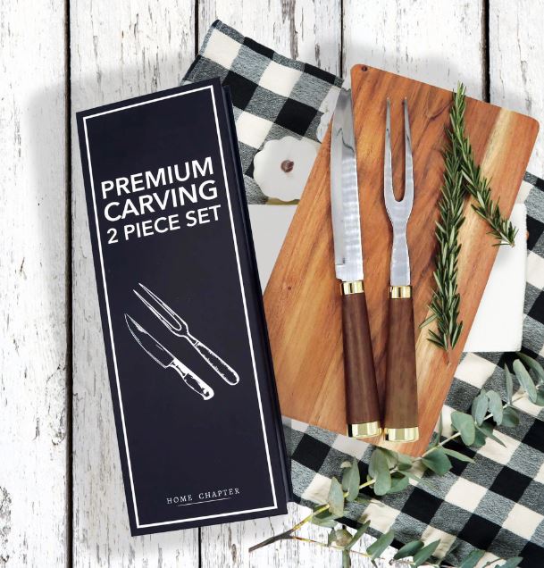 Premium Carving 2 Piece Book Box