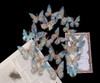 Iconic Cake Art Crystal Blue Butterfly Topper