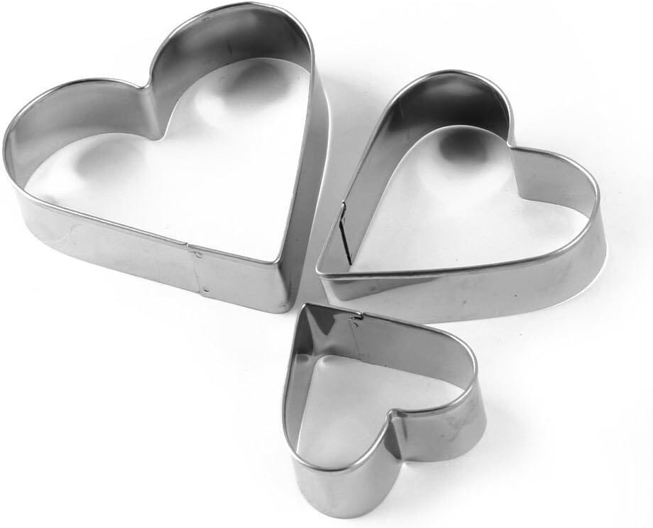 My Kitchen Addiction - Stainless Steel Cookie Cutters - Pack Of 12 Cookie Cutters & Plungers The Cooks Kitchen 